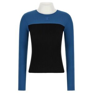Courrèges Multicolor Viscose Women's Cardigan